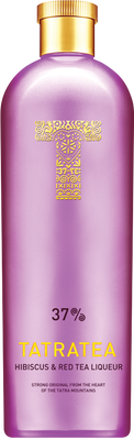 Tatratea 37% Hibiscus & Red Tea Liqueur (Ibišek & Červený čaj)