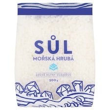 Solné Mlýny Sůl mořská hrubá 500g