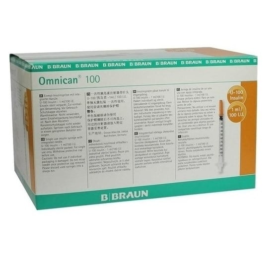 Inj.střík.ins.1.0ml/100 IU Omnican 100ks 9151141