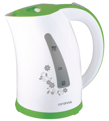Orava Varná konvice 1,7 l, bílo-zelená