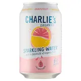 Charlie's Organics sycený nealkoholický nápoj s grepovou, pomerančovou a citronovou šťávou 330ml