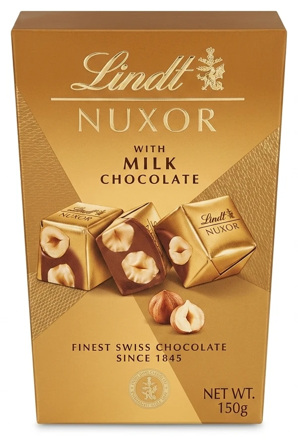 LINDT NUXOR Čokoládové pralinky
