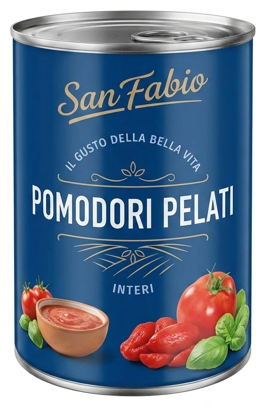Loupaná rajčata San Fabio