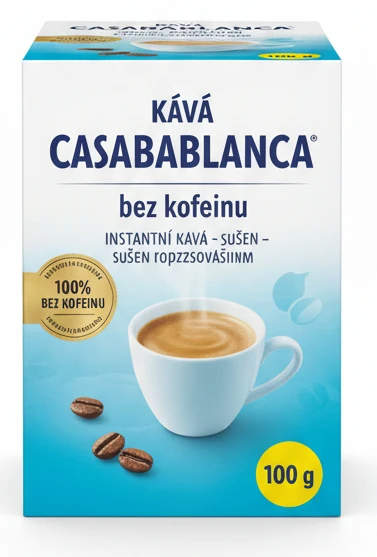Káva Casablanca bez kofeinu
