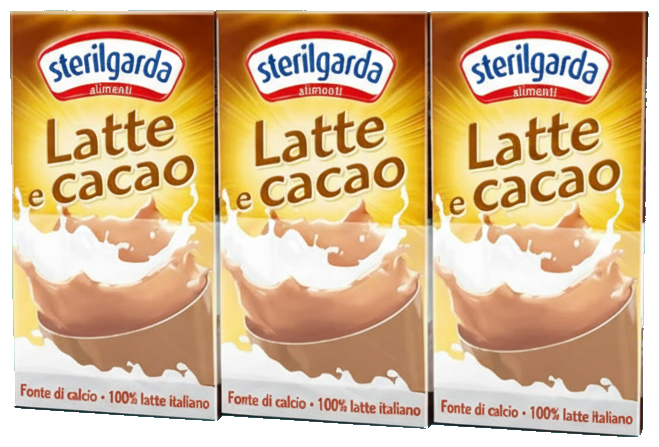 Sterilgarda Kakaové mléko (3×125 ml)