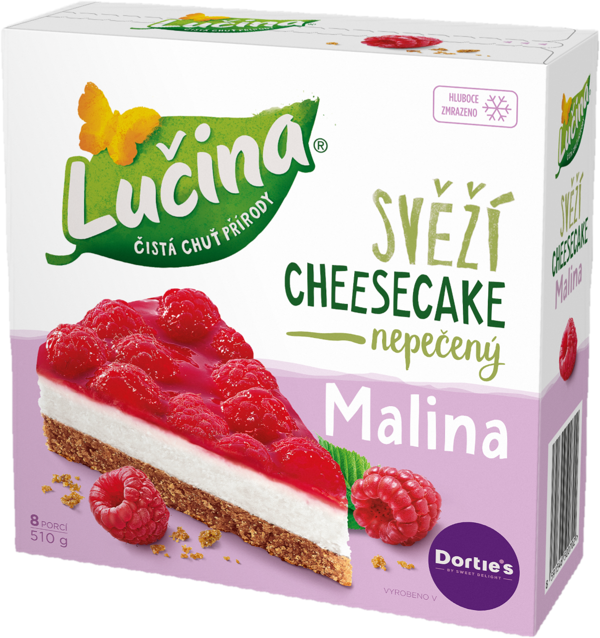 Dortie's Lučina svěží cheesecake malina