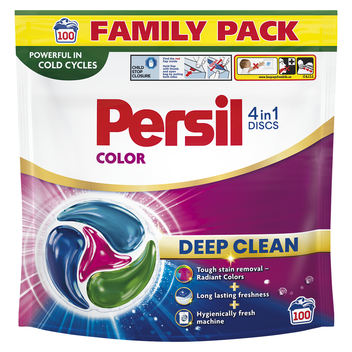 Persil Discs 4v1 Color prací kapsle