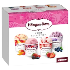 Häagen-Dazs Variace smetanových zmrzlin 4 x 95ml (326g)