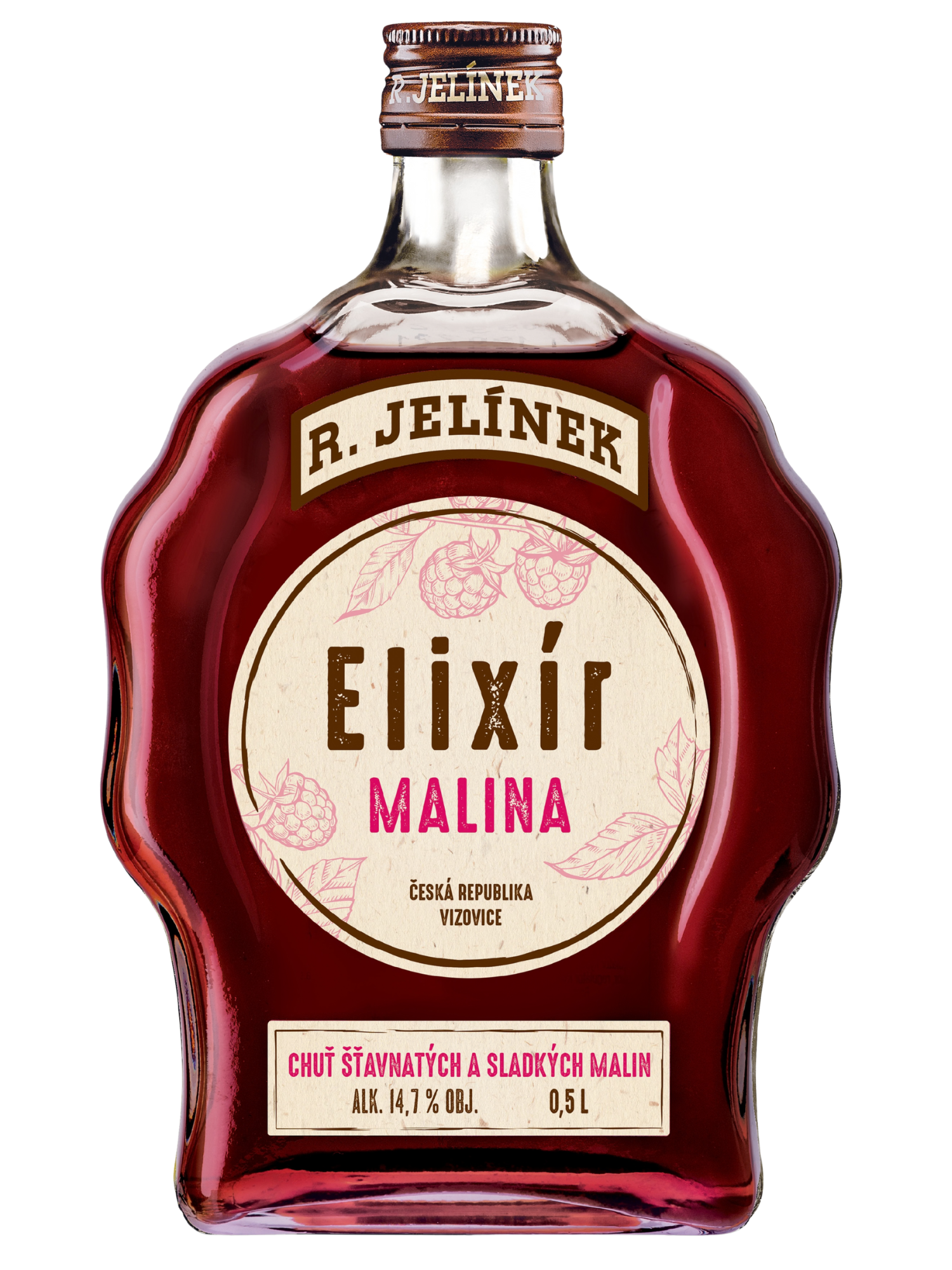 R. JELÍNEK Elixír Malina 14,7% obj.