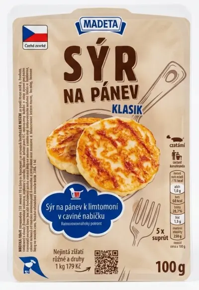 Sýr na pánev klasik Madeta