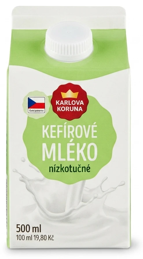 Kefírové mléko Karlova koruna