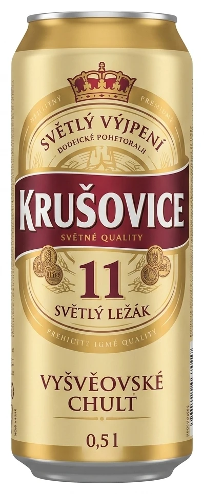 Krušovice 11 světlý ležák