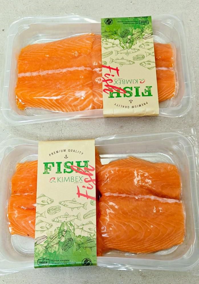 Kimbex Losos atlantický filé bez kůže mražený 450g