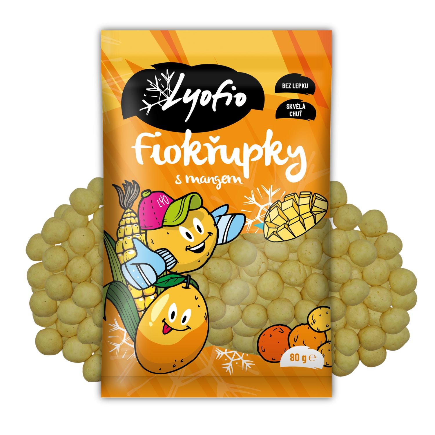 Lyofio Fiokřupky s mangem 80g