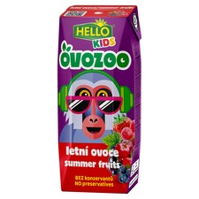 Hello Kids Ovozoo letní ovoce 250ml