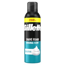Gillette Classic Pěna Na Holení Sensitive Pro Citlivou Pokožku, 250 ml
