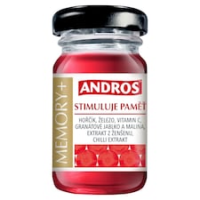 Andros Memory+ nealkoholický nápoj se šťávou z granátového jablka 55ml