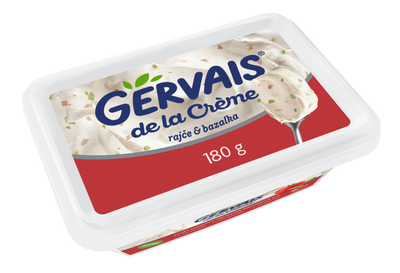 Gervais De la Crème rajče & bazalka