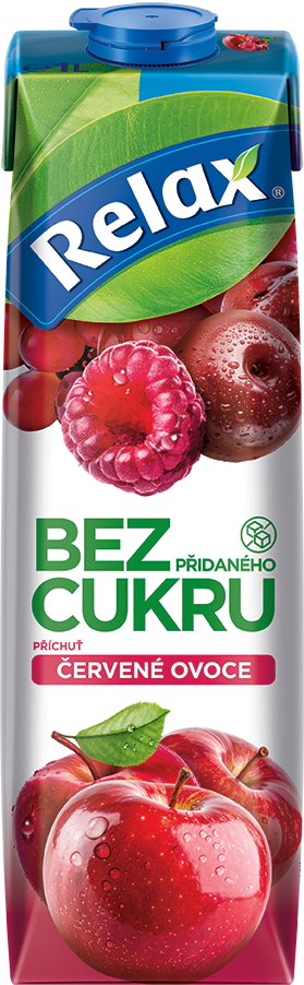 Relax Bez cukru červené ovoce