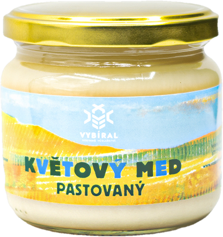 Rodinné včelařství Vybíral Květový med pastovaný