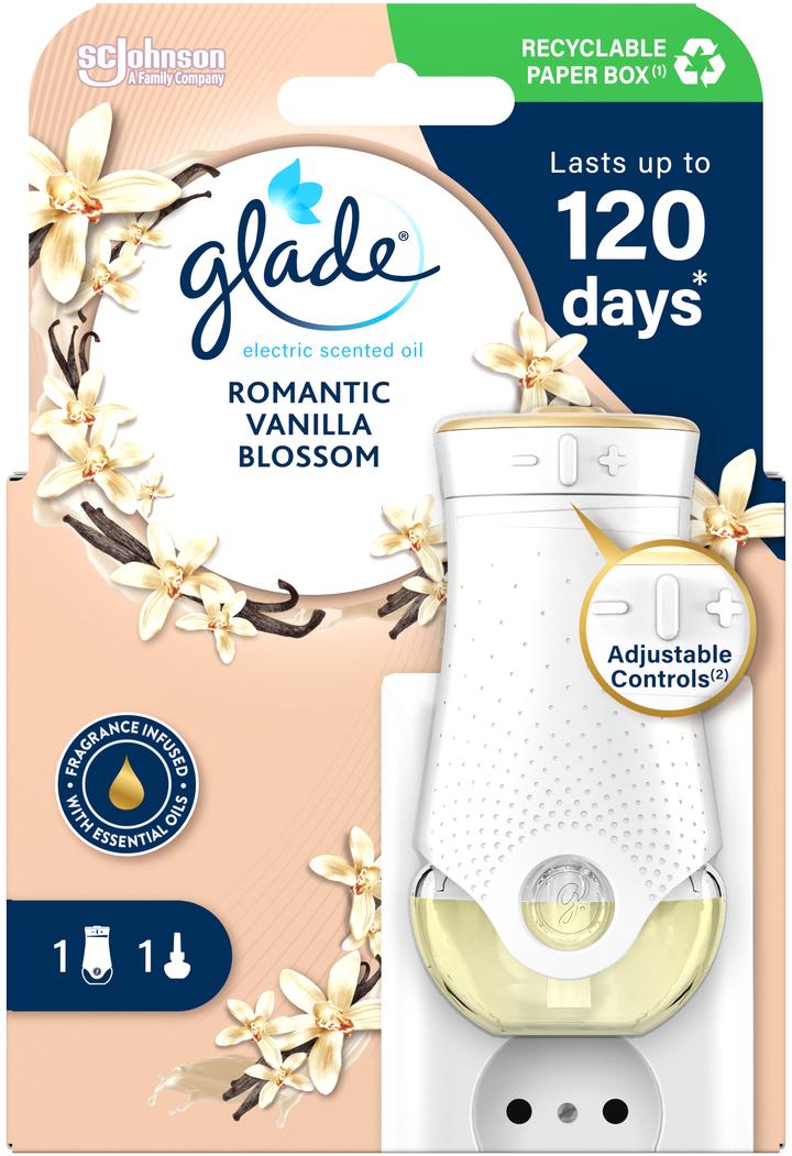 Glade Romantic Vanilla elektrický osvěžovač vzduchu