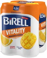 Birell 0.0 Vitality Mango & Citrón nealkoholické pivo s méně cukru 4x0,5l