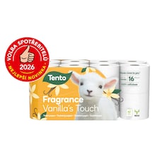 Tento Fragrance Vanilla's Touch toaletní papír 3 vrstvy 16 rolí