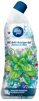 Ambi Pur WC Active gel Máta & Jasmín