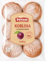 Kobliha s ovocnou náplní