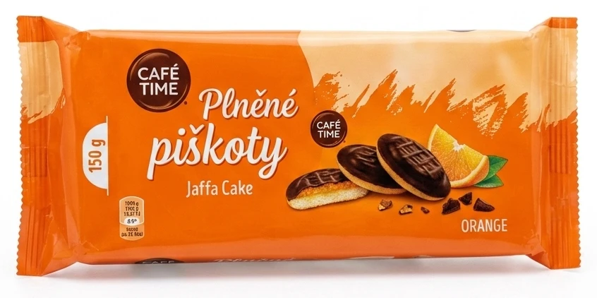 Plněné piškoty Café Time