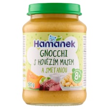 Hamánek Gnocchi s hovězím masem a smetanou 190g