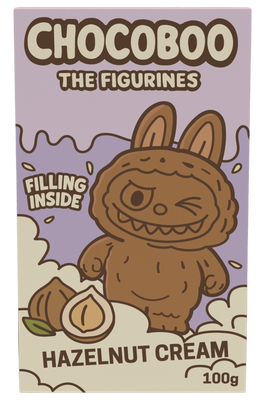 Chocoboo Milk Chocolate Figurine Hazelnut Cream