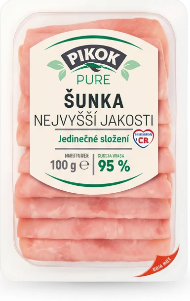PIKOK PURE Dušená šunka nejvyšší jakosti