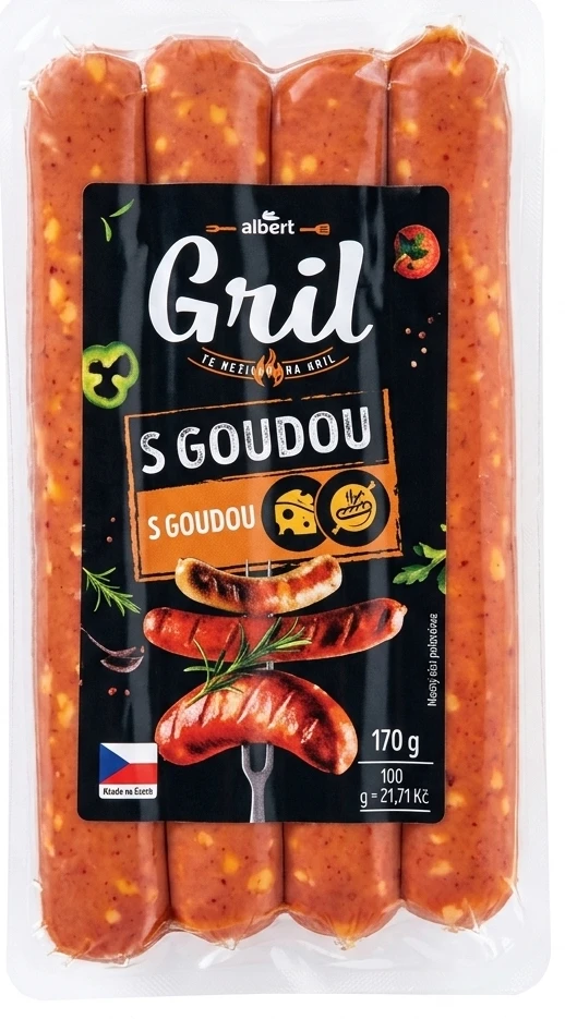 Albert Klobásky s goudou