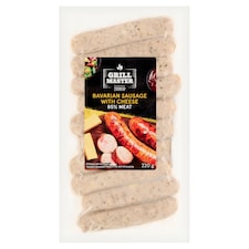 Grill Master Bavorská klobása se sýrem 220g