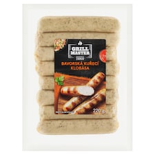 Grill Master Bavorská kuřecí klobása 220g