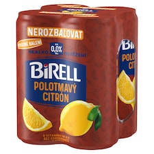 Birell Polotmavý citrón 4 x 0,33l (1,32l)