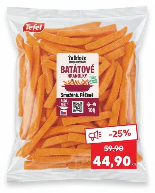 Batátové hranolky