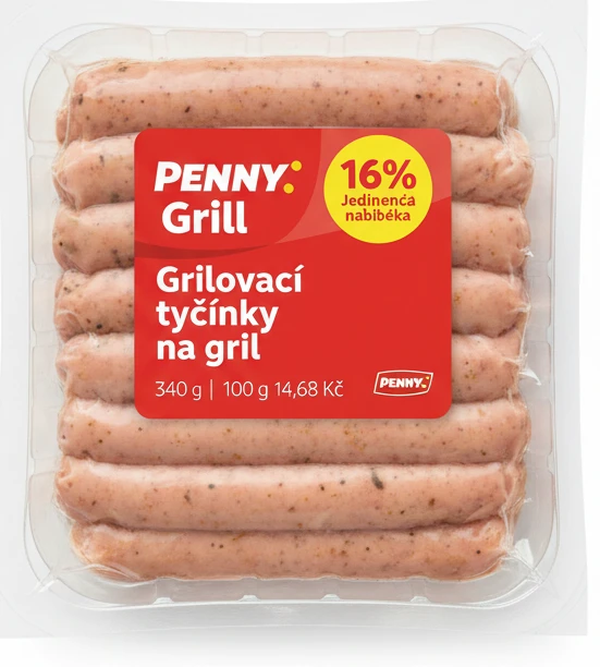 Grilovací tyčinky na gril