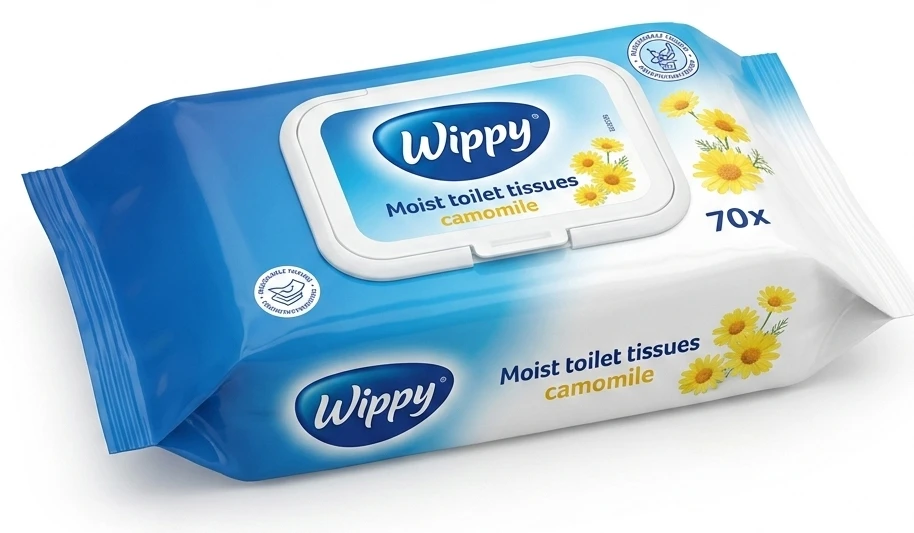 Toaletní papír vlhčený Wippy