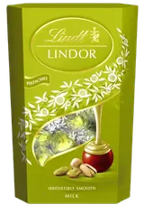 Lindt Bonboniéra LINDOR Maxibalení čokoládových pralinek s příchutí pistácie