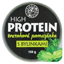 Gurmán Klub High Protein tvarohová pomazánka s bylinkami 150g