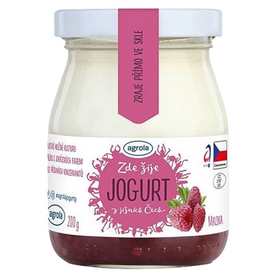 Agrola Jogurt z Jižních Čech Malina