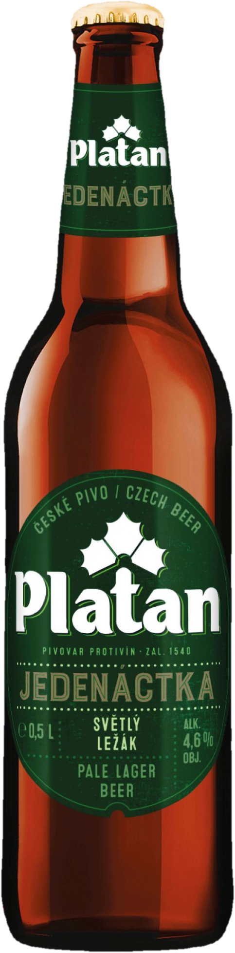 Platan Jedenáctka světlý ležák