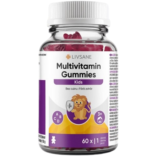 LIVSANE Multivitaminy želé pro děti 60ks