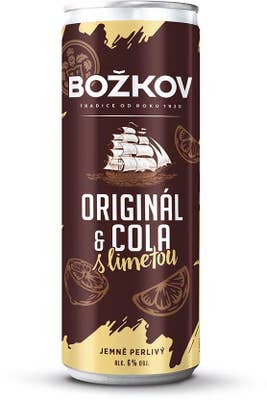Božkov Originál & Cola s limetkou (6%)