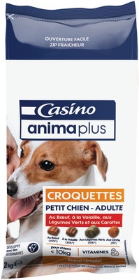 Animaplus Granule s hovězím masem, drůbežím masem a zeleninou pro dospělé psy