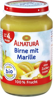 ALNATURA BIO Dětská výživa Hruška a meruňka