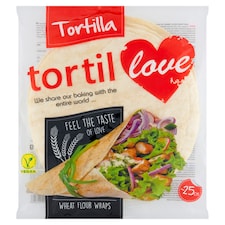Tortilla placky z pšeničné mouky 12 x 60g (720g)