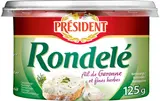 Président Rondelé s česnekem a bylinkami